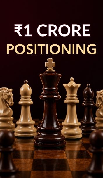 Positioning framework for senior professionals moving toward ₹1 crore roles
