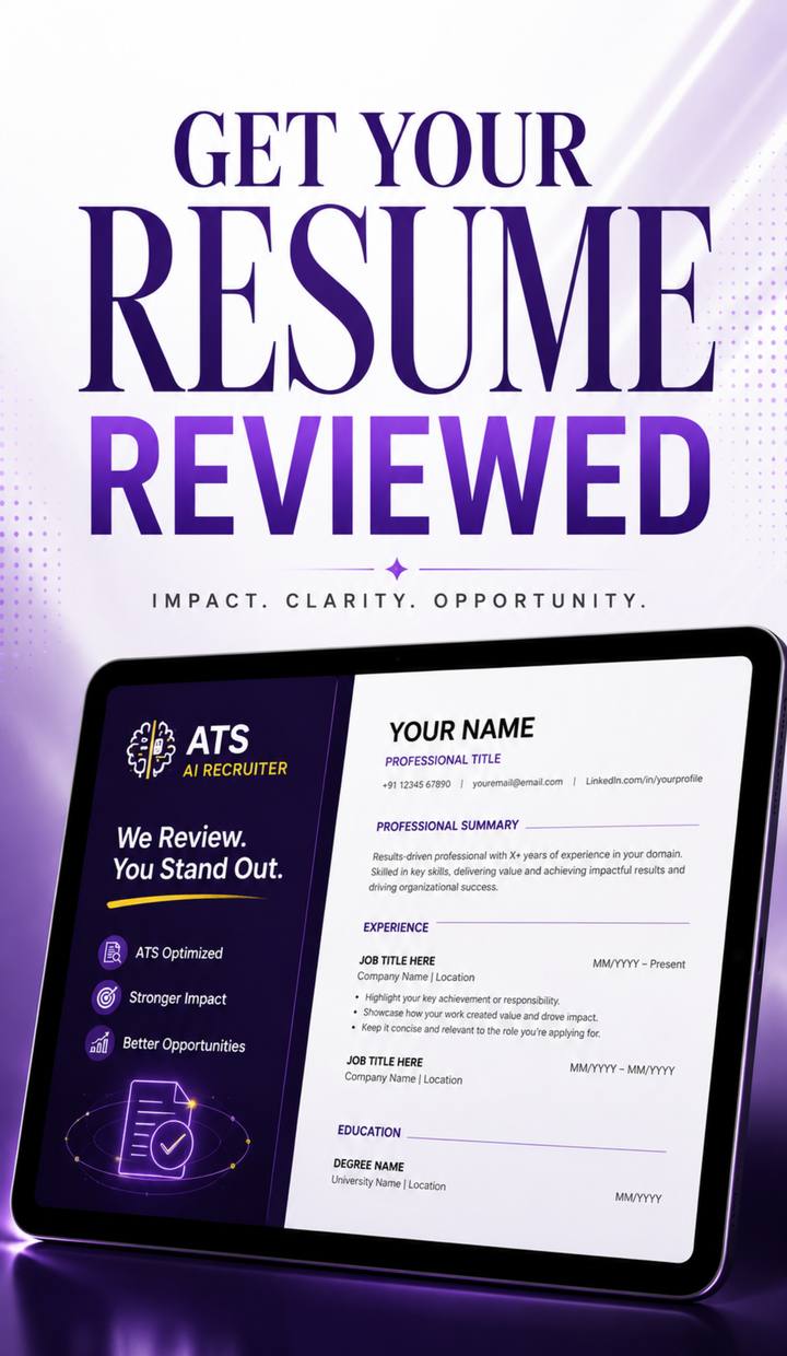 Resume review that rebuilds a senior resume to pass ATS screening